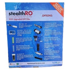 New HydroLogic Stealth-RO150 System Upgraded KDF85/Carbon Filter Hydroponics