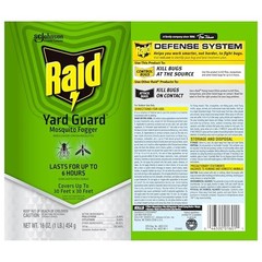 Raid Yard Guard Mosquito Fogger, 16 Ounce (Pack of 1), Multicolor