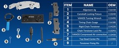 Vanos Camshaft Alignment Timing Tool Kit for BMW M52 M54 M56 Models