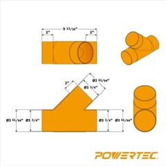 Heavy-Duty Universal Dust Hose Connector – Coupling – 24.89×21.84×10.8 cm