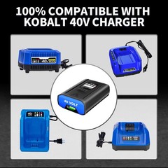 PACK For Kobalt 40v MAX 6.0 Ah Extended Run Li-Ion Battery KB440-03 KB540-06 NEW