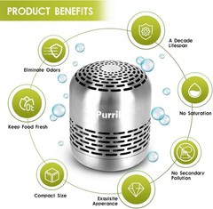 Purriko Refrigerator Deodorizer,Lasts up to 10 Years,Refrigerator Odor Eliminato