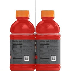 Gatorade Thirst quencher Fruit punch Sports drinks, 12 fl oz, 12 Count Bottles.