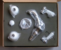 Vtg Broadway Collection Bathroom Sink Faucet Set ~ Colony White Suite Unused