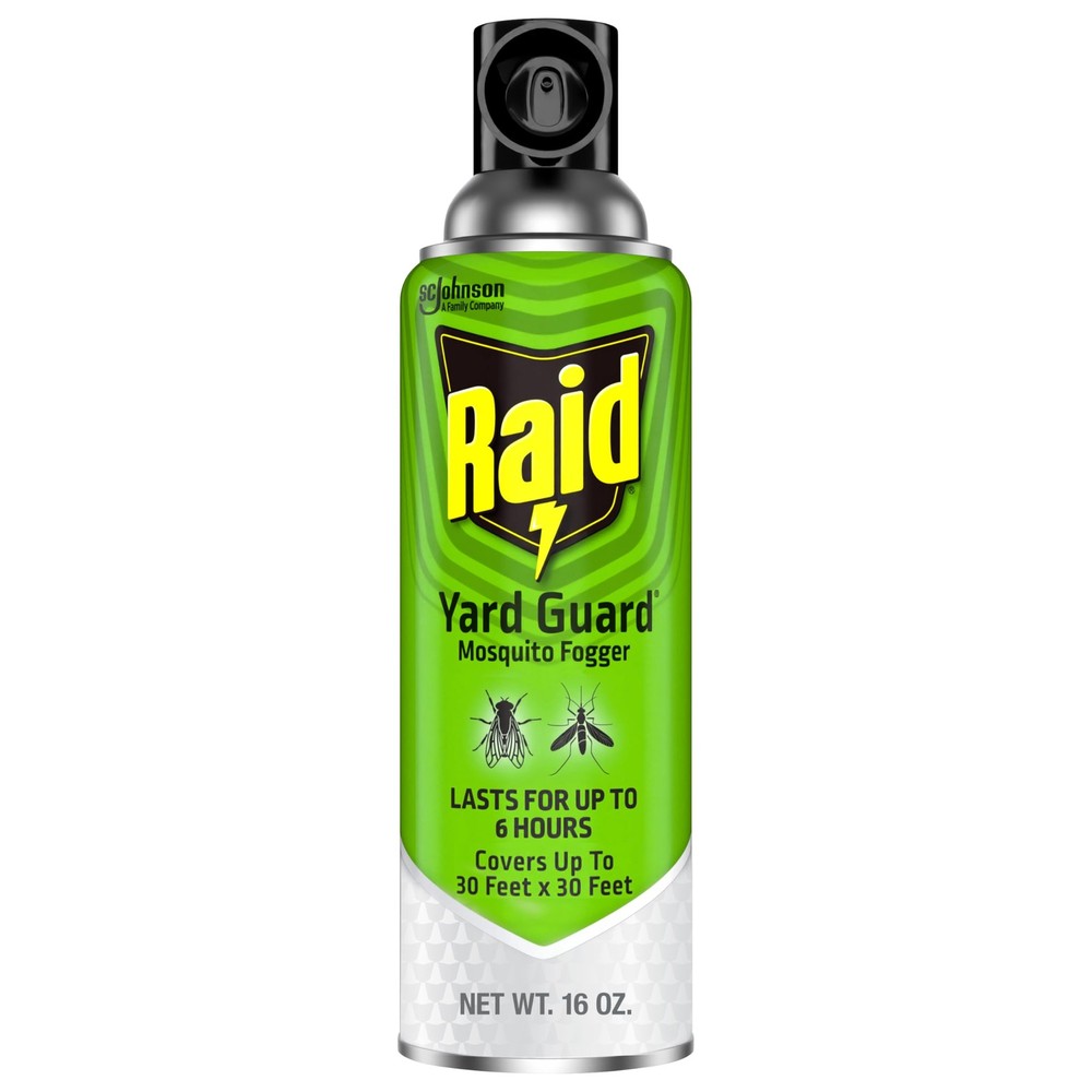 Raid Yard Guard Mosquito Fogger, 16 Ounce (Pack of 1), Multicolor