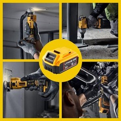 1-6 Pack 20V For DeWalt 20 Volt Max 8.0AH Lithium Ion Battery DCB206-2 DCB201