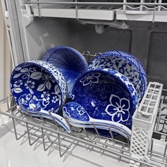 KeQiu 28 Oz Ceramic Ramen Noodle Pho Bowl Set with Chopsticks and Spoon Microwav