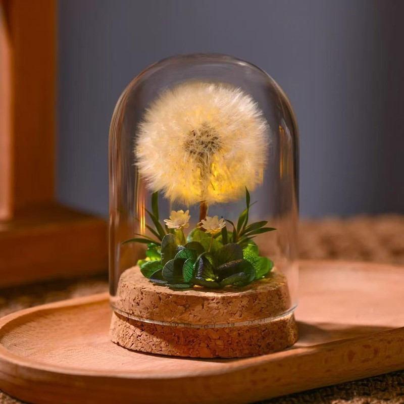 Forever Preserved Real Dandelion Gift For Women, Eternal Flower Gift For Mom New