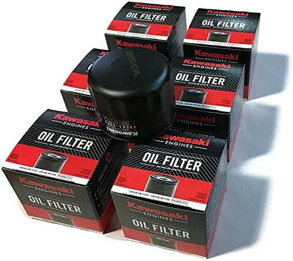 Kawasaki FX541V FX600V FX651V Oil Filter 6-Pack 49065-0736 Replaces 49065-7007