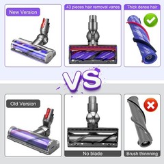 Dyson Hair Removal Motorbar Brush Head 972182-01 for Dyson V8 V10 V11 V15