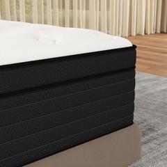 14/12/10 Inch Twin Full Queen King Mattress Memory Foam Spring Hybrid In A Box