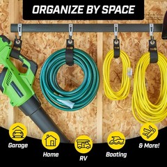 Extended Use Heavy-Duty Storage Straps – 13-Inch for Cables & Hoses – 6 Pack