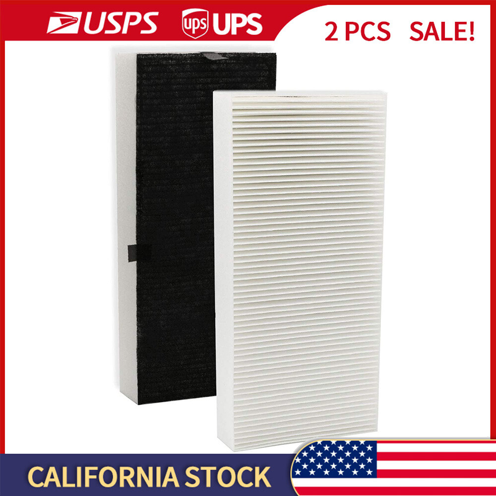 2 Pack Filter U Replacement for Honeywell U Filter HRF201B HHT270 Air Purifier