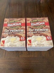 *2PK**Idahoan Mashed Potatoes Easy Instant Tasty Homemade Food Bulk Box 2X3.25Lb