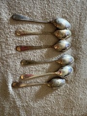 Wm A Rogers 72pc Nickel Silver Japan Flatware Wheat/Feather pattern Nakazato
