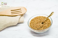 Organic Way Fenugreek Methi Seeds Whole – Kosher & USDA Certified (1LBS / 16Oz)