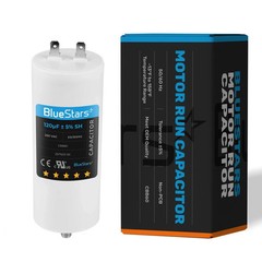 [Upgraded] BlueStars 120 uF MFD 250 VAC Volts CBB60 50/60Hz Run Capacitor…
