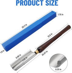 1PCS 2” HSS Roughing Gouge Lathe Chisel Wood Lathe Turning Tool For Woodturning