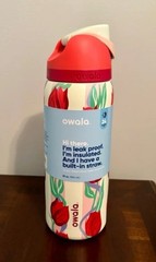 Owala FreeSip 32oz Tulip Bouquet UO Exclusive Insulated Water Bottle New