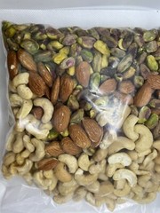 Raw Cashews Raw Almonds Raw Shelled Pistachios Fiesta Gourmet Mix by Agro Sun