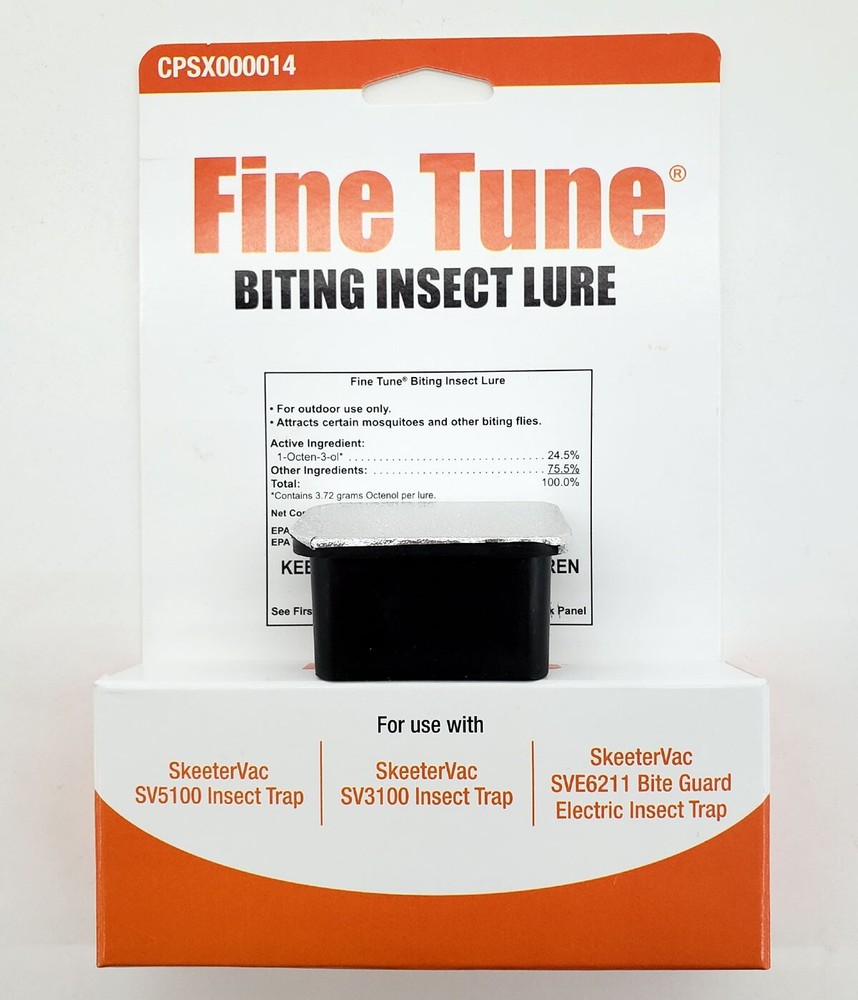 New Skeeter Vac Mosquito Biting Replacement Fine Tune Bait Block SkeeterVac