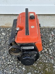 1970’s Kawasaki KG1000B Portable Generator for Restoration Barn Find ~Runs~AS-IS