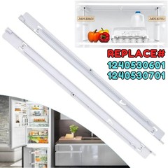 For Refrigerator Frigidaire 240530601 240530701 Left+Right Pan Hanger Slide Rail