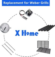 21.5″ Flavorizer Bars for Weber Genesis Silver A Spirit 200 Side Control 5-Pack