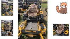 Hustler Fastrak Custom Seat Covers – Waterproof, Machine Washable Camo Design