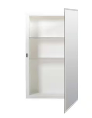 Clear Plastic Medicine Cabinet Replacement Shelf 13″x3.625″
