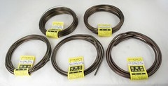 5 Mix 100 g / Roll Genuine Japanese Aluminum Dark Brown Bonsai Training Wire