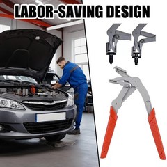 Car Clip Removal Pliers Steel Spring Loaded Fastener Remover Tool for Auto Trim