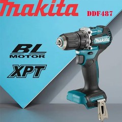 Makita Original DDF487 Cordless Driver Drill 18V Brushless Electric Impact Screw