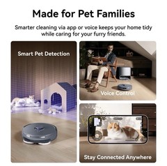 NARWAL Freo Z10 Ultra Robot Vacuum&Mop Combo 18000Pa Self-Emptying Drak Gray