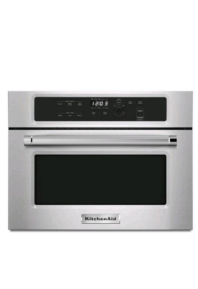 KitchenAid KMBS104ESS 24″ 1.4 Cu. Ft. Built-In Microwave *SEALED*