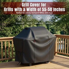 58″ Waterproof Grill Cover for Weber Genesis II 310 315 330 335 340, Lightweight