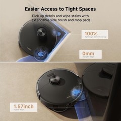Robot Vacuum Mop 19000Pa Suction Auto Empty Refill MOVA P50 Pro Ultra Brush Self