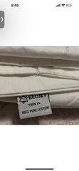 BedJet Cloud Sheet Single Zone Twin XL 100% Pure Cotton Cotton NWOP