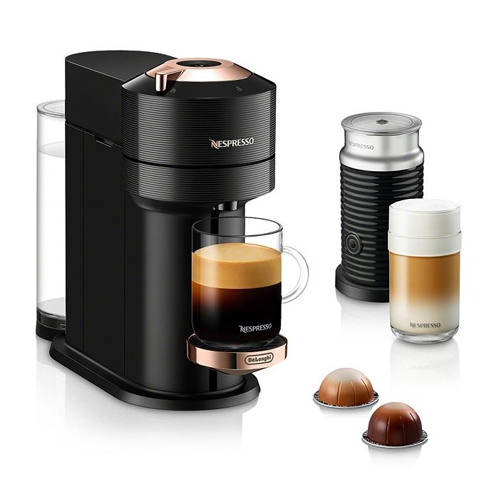 Nespresso Vertuo Next Coffee and Espresso Maker with Aeroccino Milk Frother -…