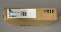 MOEN Chateau Low-Arc Single-Handle Standard Kitchen Faucet in Chrome 7425