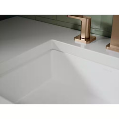 Verticyl 19.75 In. Undermount Rectangular Bathroom Sink with Overflow Drain in W