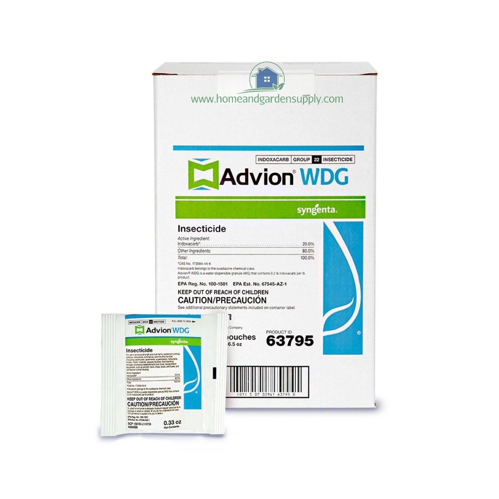 Syngenta Advion WDG Controls Ants Fleas Cockroaches Flies Wasps 50 Count Box