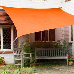 Sun Shade Sail Garden Backyard Pool Outdoor Rectangle Canopy Shelter Shade Cover