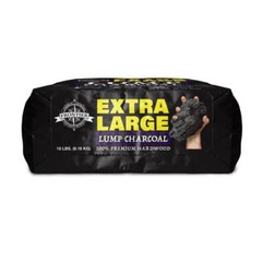 Frontier Natural Lump Charcoal 18 lb Extra Large Hardwood BBQ Grilling Quebracho