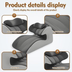 Sweet Spot Couple Pillow Couple Pillow Hip Pad Wedge Pillow Memory Foam 27°Angle