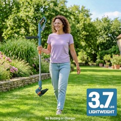 12″ Cordless 2-in-1 String Trimmer Compatible with Makita 18V Battery(Tool Only)