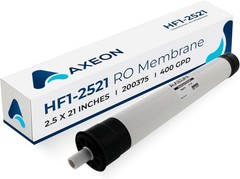 Axeon 200375 HF1-2521 RO Membrane 150PSI 400 GPD Flow Rate 2.5″ x 21″ Low Energy