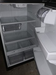 64 3/4″ GE GTS16GSHJRSS, 15.5-Cu. Ft. Top-Freezer Refrigerator Silver