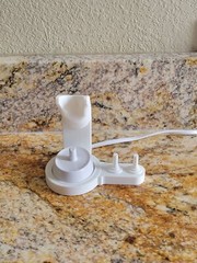 Oral B Braun Brush + Head Holder for oval base / countertop organizer Braun