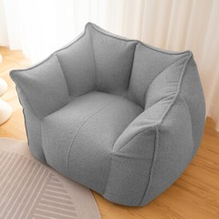 Single/Loveseat Giant Bean Bag Chair Comfy Lounge Lazy Floor Sofa for Adults